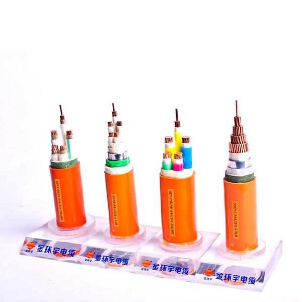 Mineral Insulated Fire Resistant Power Cable IEC60702 BTLY/ YTTW/ RTTZ 0.6/1KV