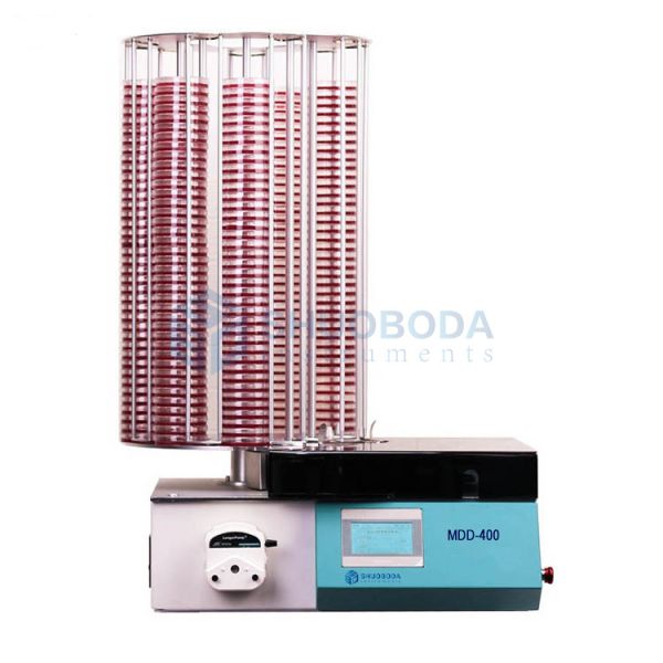 Automated Petri Dish Cell Culture Media Dispenser 800pcs/h MDD400 For Laboratory