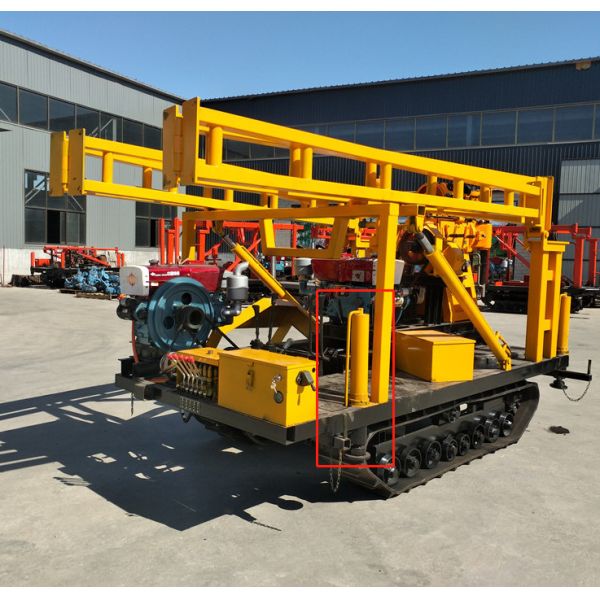 Thickened Hydraulic Tower Crawler Walking Chassis With Electric Starter