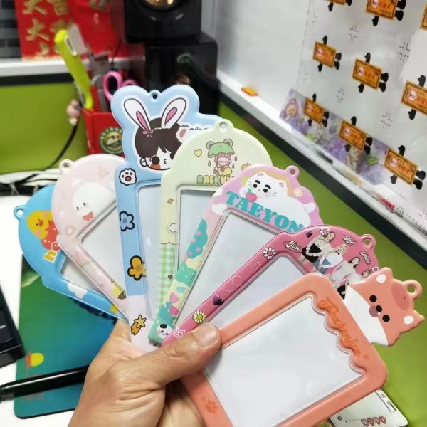 Custom Design Cute Korea Fashion Pc Holder Pvc Card Cover Photo Case OEM/ODM Accepted