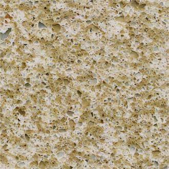 Yellow Sparkle Quartz Countertops , Engineered Quartz Countertops High Gloss