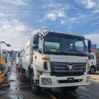 Foton Auman Road Sweeper Lorry 2 Axle Vacuum Street Sweeper Truck