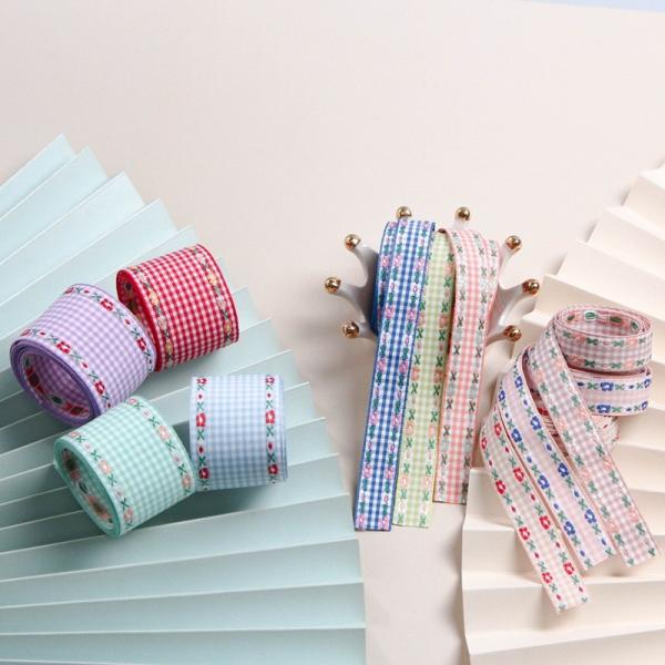 Polyester Lace Jacquard Embroidery Ribbon for DIY Bow Hair Accessories Clothing Collar Cuffs Pants Edge Decorations