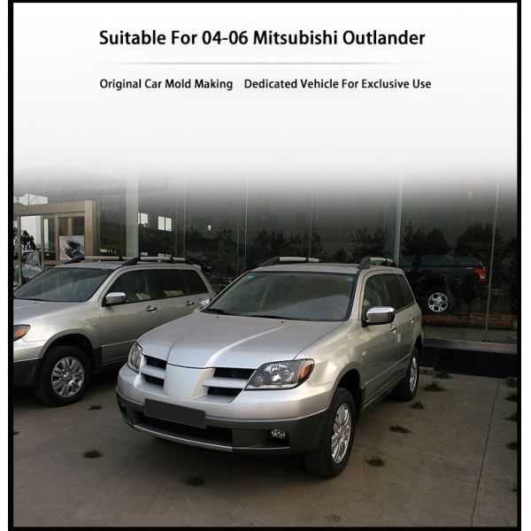 Demillon for 2004-2006 Mitsubishi Outlander Automotive Parts Plastic Glass Headlight Lampshade Transparent Car Shell Headlights