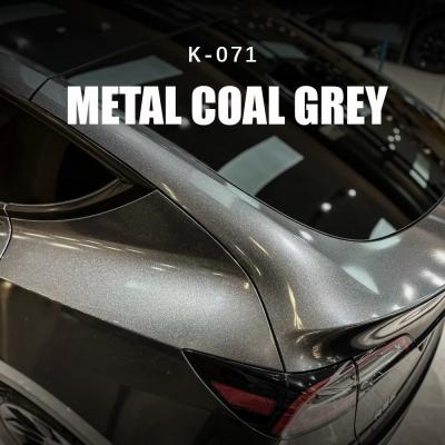 Metal Coal Grey TPU Car 7.5mil Color Paint Protection Film PPF K-071