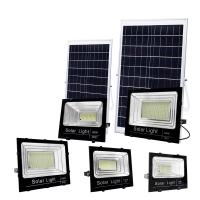 5100 economia de energia de controle remoto solar da luz de inundação do diodo emissor de luz dos lúmens 100w