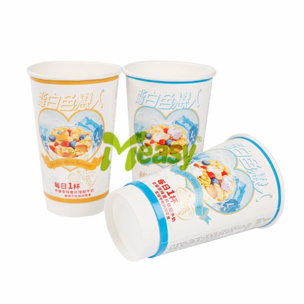 500ml 600ml Disposable Custom Double Wall Paper Cups For Coffee Wholesale