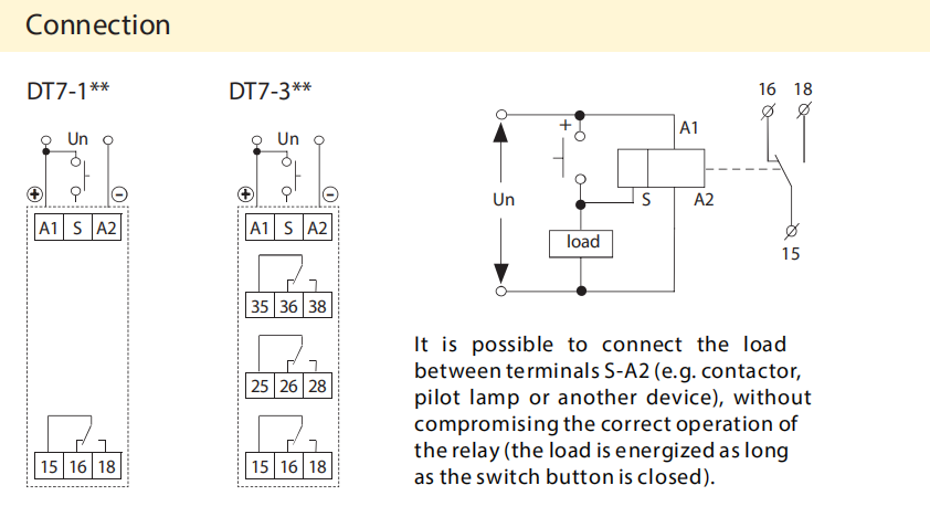 DT7-1BL Din Rail Electronic Relay Programmable Pulse and AC/DC12V-240V