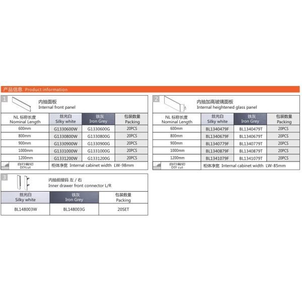 Heavy Duty Tandembox Drawer Systems Full Extension Soft Closing Double Wall