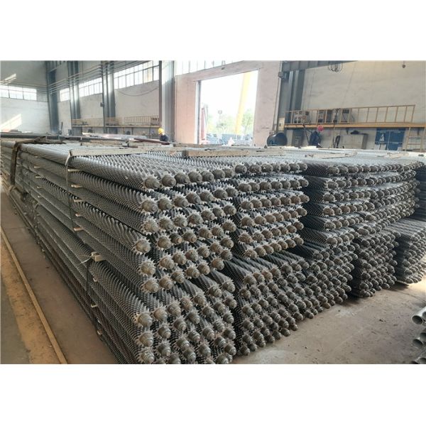 Ребристая труба Serrated боилером спиральная отсутствие накопления золы