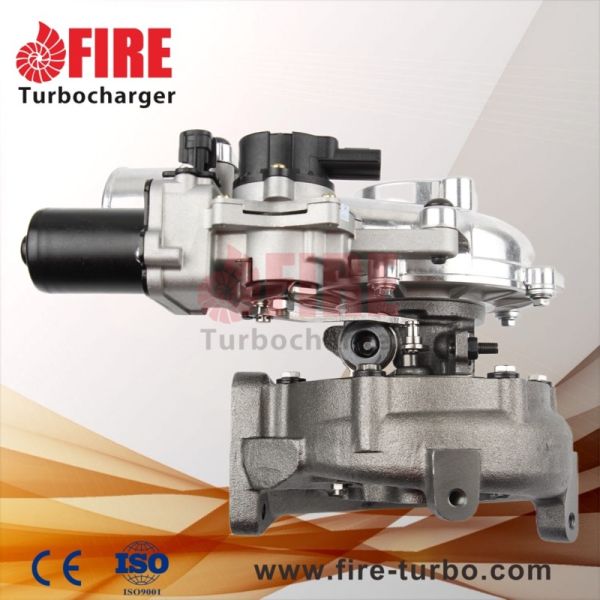 CT16 Turbocharger 17201-30150 for Toyota Hilux Vigo Fortuner Prado Dyna Hiace with 1KD-FTV Engine - Water-cooled K418 Turbine Wheel 42CrMo Shaft Wheel