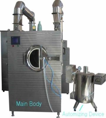 3mm Roller Mesh Automatic Film Coating Machine Energy Saving Adjustable Hot Air Temperature