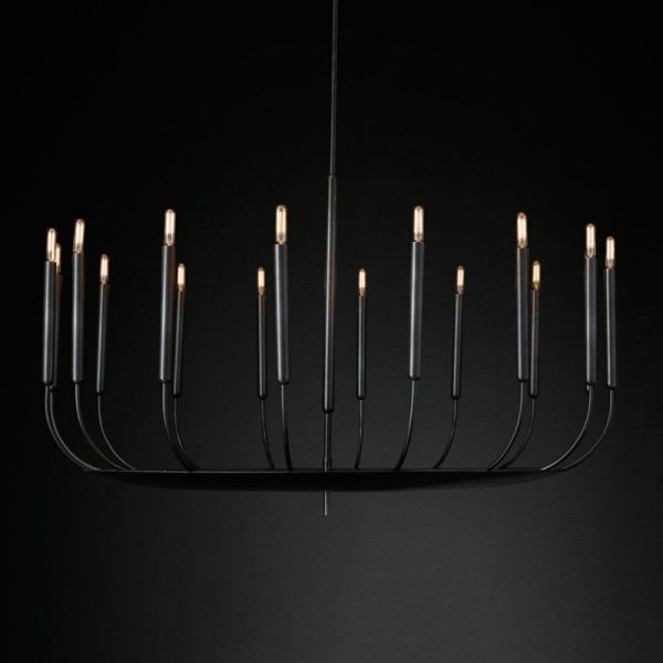 Customizable Design Brass Body Pendant Light with 50000 Hours Lifespan for Luxury Dining Room Chandelier
