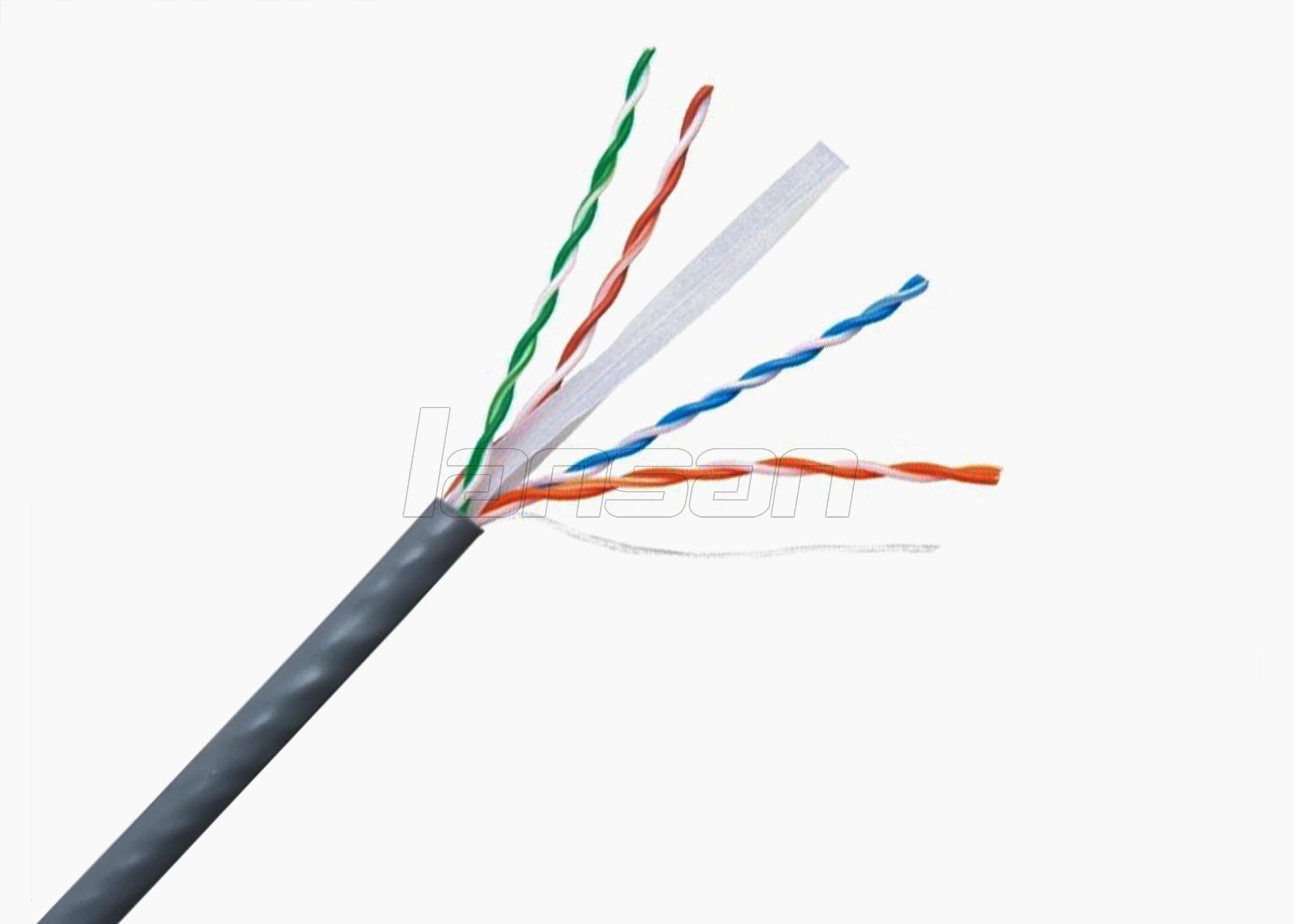 23AWG кабель сети изоляции Cat6 PE HDPE CAT6 кабеля Lan ДО РОЖДЕСТВА ХРИСТОВА UTP