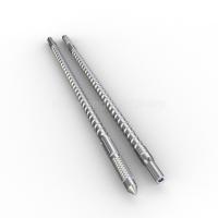 High Torque Twin Screw Involute Spline Extruders Screw Shafts Model 125 For Petrochemical Purpose