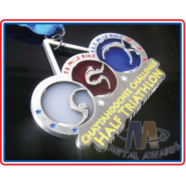 Commemorative Novelty Coolest Race Medals , Durable Kids Sports Medals