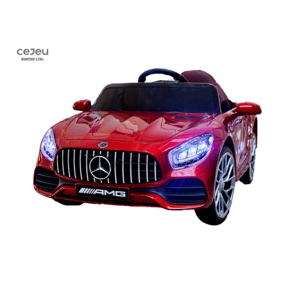 Kids 6V4AH Remote Control Electric Car With LED Lights And Music