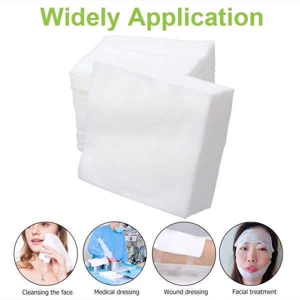 Non Woven Fabric Cotton 2 Ply Swab Gauze 10x10cm Disposable