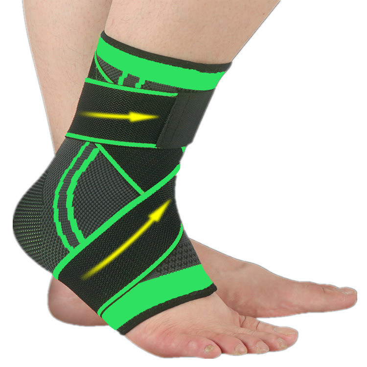 Breathable Sport Adjustable Compression Ankle Support for Running Adjustable Design