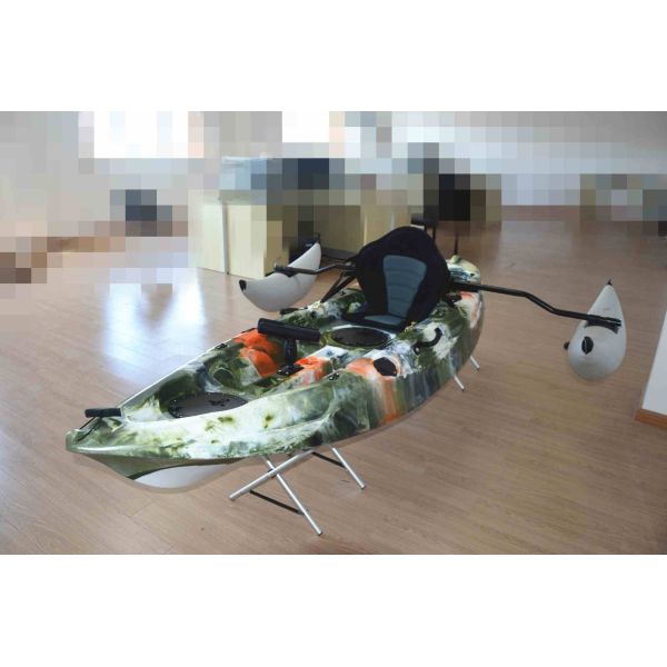 Прочное море путешествуя каяк, корозия представления колодца каяка океана моря быстрой скорости анти-