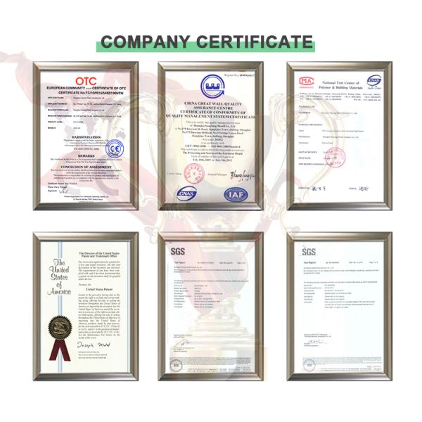 Наружное деревянное стеновое покрытие из ПВХ/ПВХ с технологией коэкструзии ПЭ и деревянными панелями