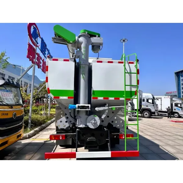 Heavy-Duty 15m3 Bulk Feed Transport Truck for Poultry