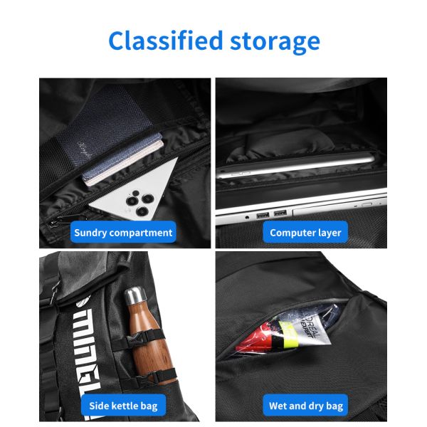 New Custom Logo School Sport Equipment Bag Volleyball Basketball Football Soccer Backpack