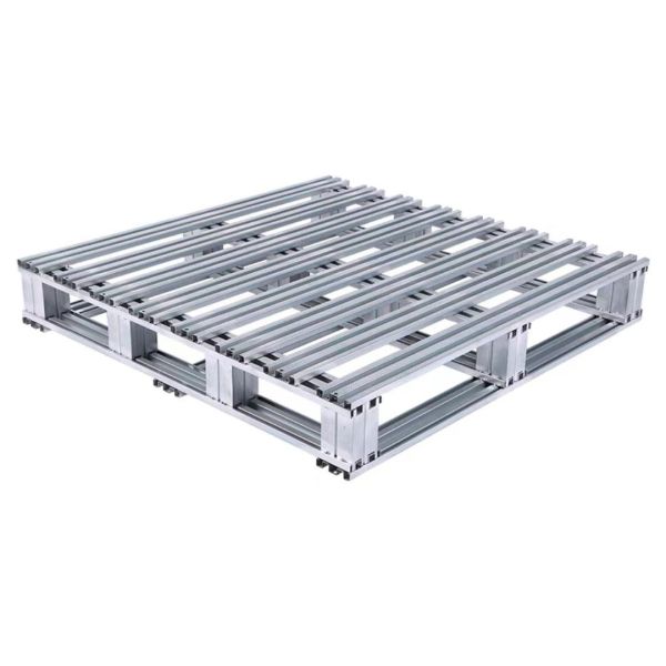 B38 Heavy Duty Stackable Galvanized Steel Pallet Bulk Steel Pallets Industrial Steel Pallet