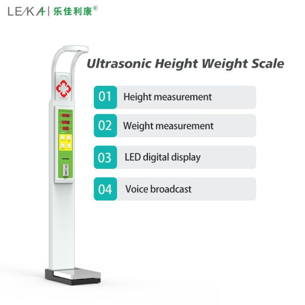Medical Steel Scale for Height and Weight Measurement at Coin-Operated Shopping Mall
