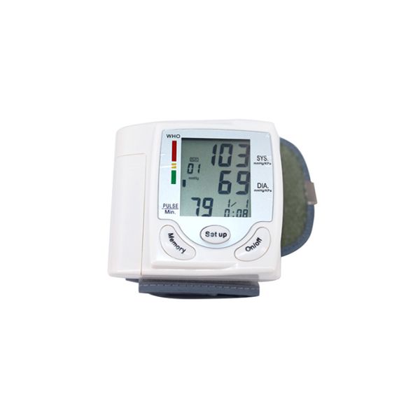 Automatic Electronic Blood Pressure Monitor , Wrist Cuff Blood Pressure Monitor