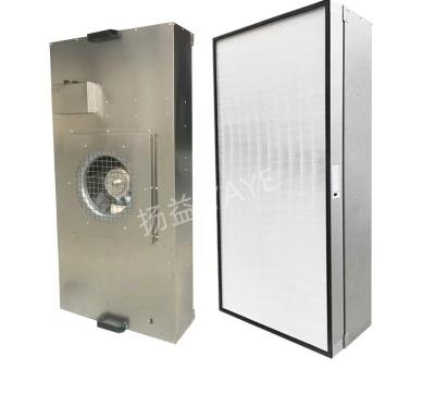 High Efficiency Filtration Cleanroom FFU Fan Filter Unit 1000m3/H Rated Air Volume