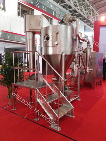 Sistema de controlo mais seco do independente de máquina do pulverizador do leite de 10000KGS/H SUS316L