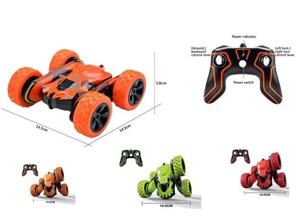 4 Wheel Drive Stunt Spining Toy Racing Cars Remote Control 2.4G Rechargable