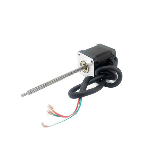Nema 17 (42mm) hybrid stepper motor, bipolar, 4-lead, ACME lead screw,Step Angle 1.8° ,long life, high performance.