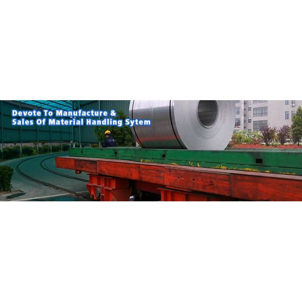 Scissor Hydraulic Lifting Coil Transfer Car Rail Inner Gauge 1200 - 2000 Mm