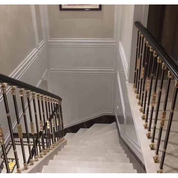 Modern Design Indoor Aluminum Stair Baluster Ornamental Aluminum Stair Railing