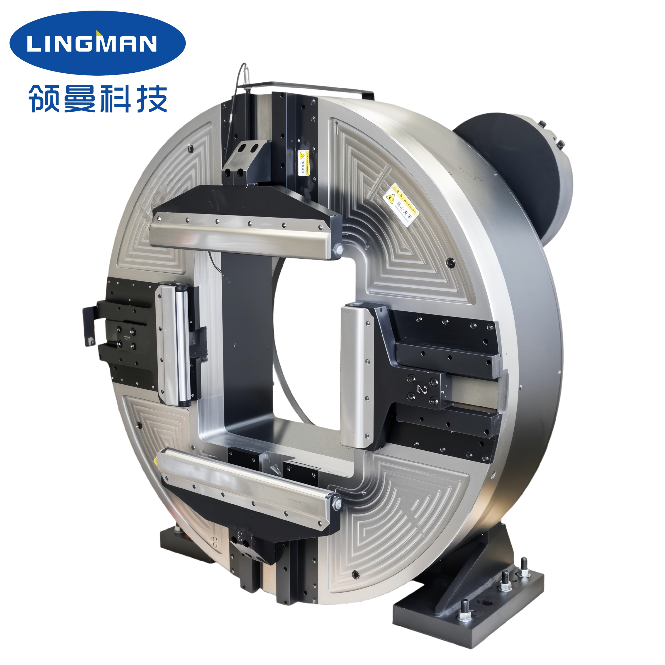 Laser Chuck Pneumatic Hollow Size 245mm 265mm Power Chuck Designed for Laser Pipe Cutting Machine with Stable Jaw Stroke
