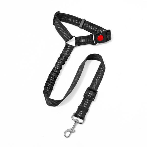 Premium Quality Dog Seat Belt | Heavy-Duty Pet Car Safety Harness | Durable Polyester Vehicle Restraint | Professional Grade Car Leash (4 Colors Available)
