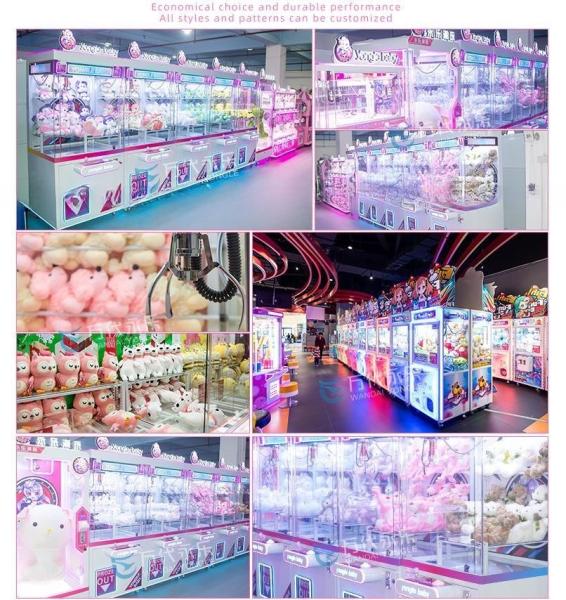 Dreamland Hot Sale Transparent Doll Park Arcade Claw Crane Machine For sale UK