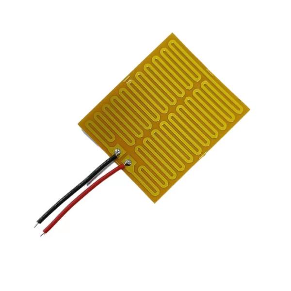 almofada de aquecimento flexível fina 12V de 100×150mm 24V para o tanque de óleo Shell inferior