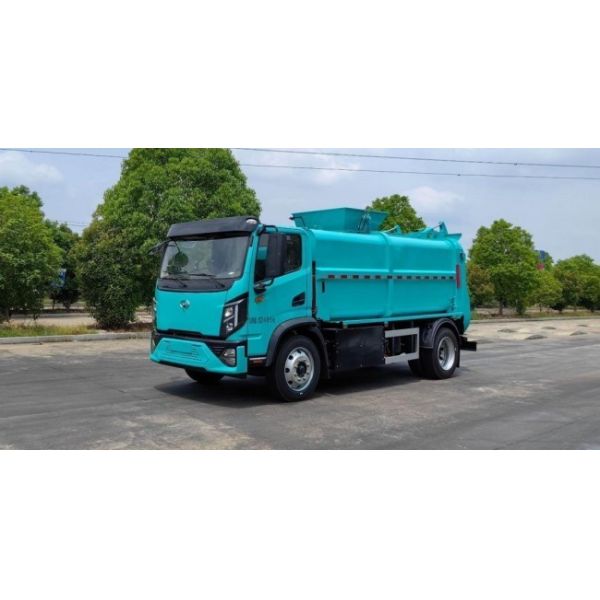15TONS Organic Pure Electric Swill Kitchen Food Garbage Waste Collection Vehicle Truck