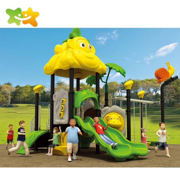 Plastic Public Park Outdoor Slide Children Outdoor Playground Equipment