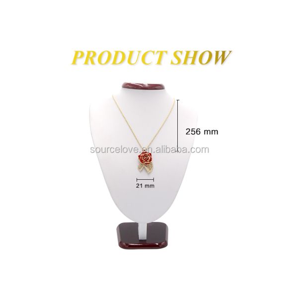 24K Gold Plated Rose Necklaced/Gold Plated Natural Rose Necklace for Women Necklace , Mother's Day and Christmas Gift