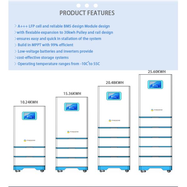 Wholesale Price Solar 48v 5120wh 10kwh ess All in One Stackable Lithium Battery  Includes Inverter Home Energy Storage System