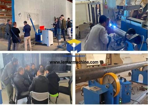 10Ton Hydraulic Fit-up Welding Rotator Tank Pipe Section Assembly Turning Roll