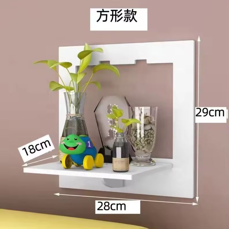 High Quality Wall Organizer Floating Storage Shelves Wall Mounted Flower Pot Holder Racks for Living Room Bedroom