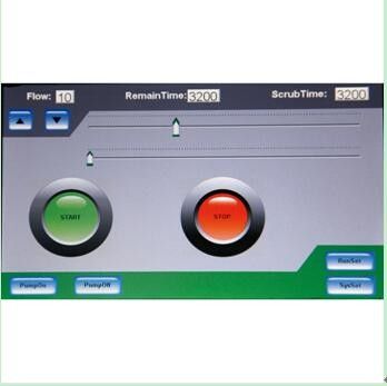 Ссадина поля покрытия влажная Скруб тестер водный с толщиной 0 до 25мм образца