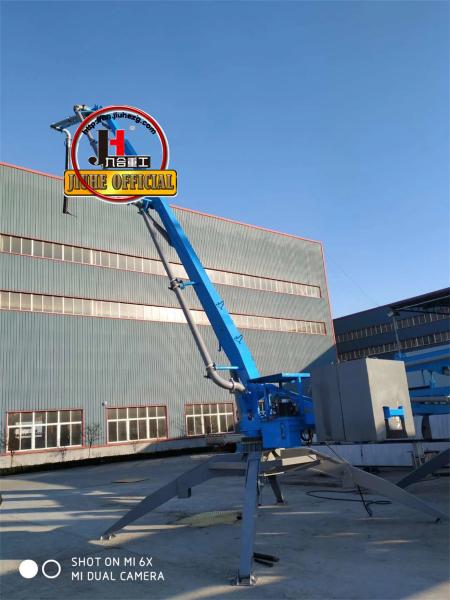 JIUHE HGY15 HGY17 Concrete Pump Hydraulic Mobile Placing Boom 18M