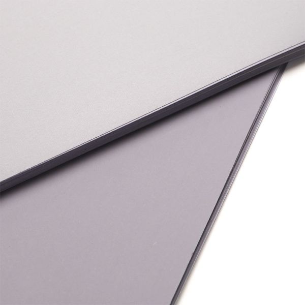 Luxurious Special Paper Self-adhesive Sticker Sheet Rough Texture Coarse Grainy Patterns Polar Ivory White Inkjet Printing A4