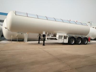 Do LPG do petroleiro tri do eixo reboque 49.6CBM 20MT semi para o transporte do gás de petróleo líquido